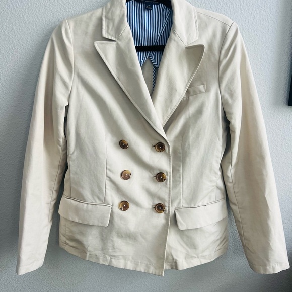 Brooks Brothers “346” Women’s Coat Blazer Button Up Size 4 - Picture 10 of 12